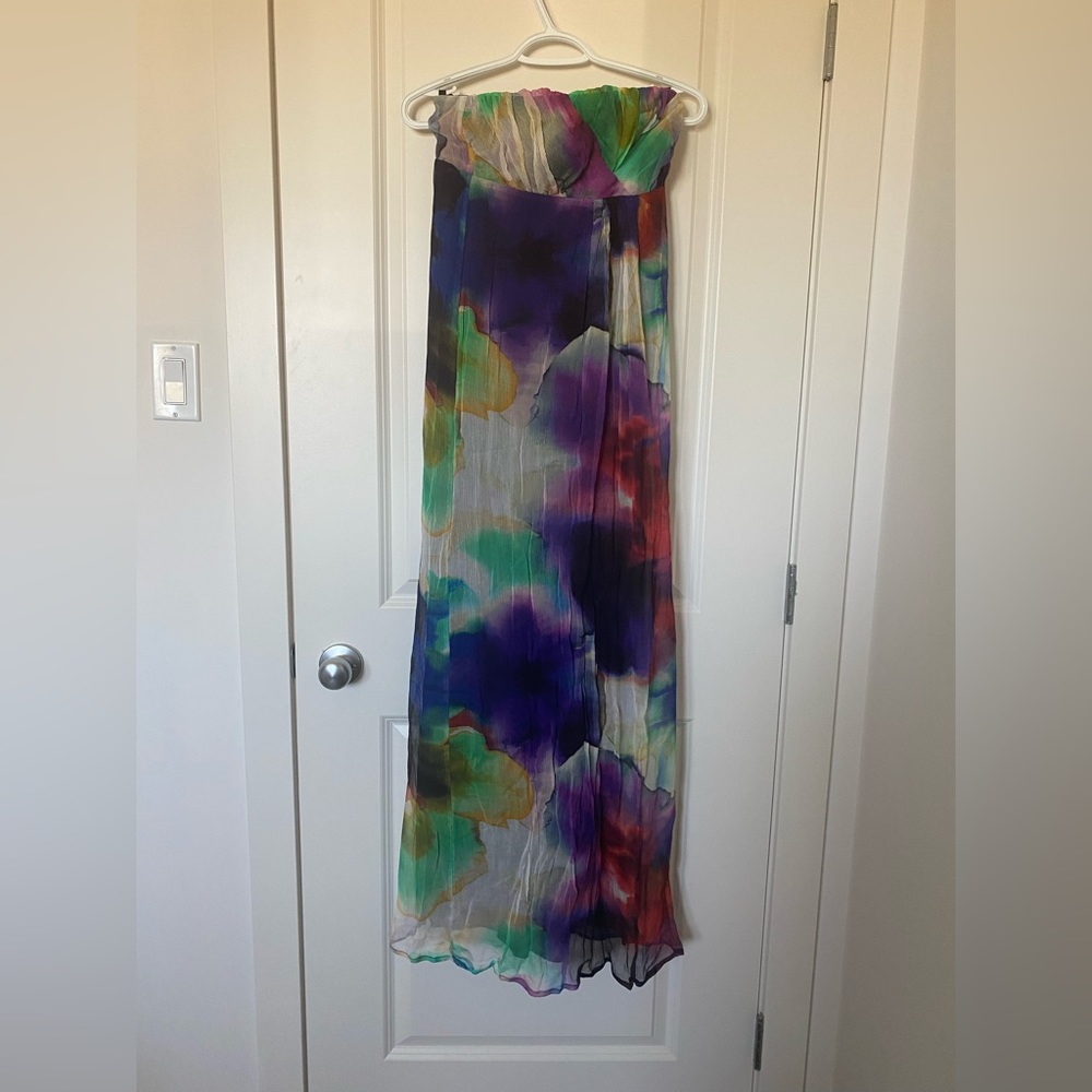 ASOS multi coloured maxi dress